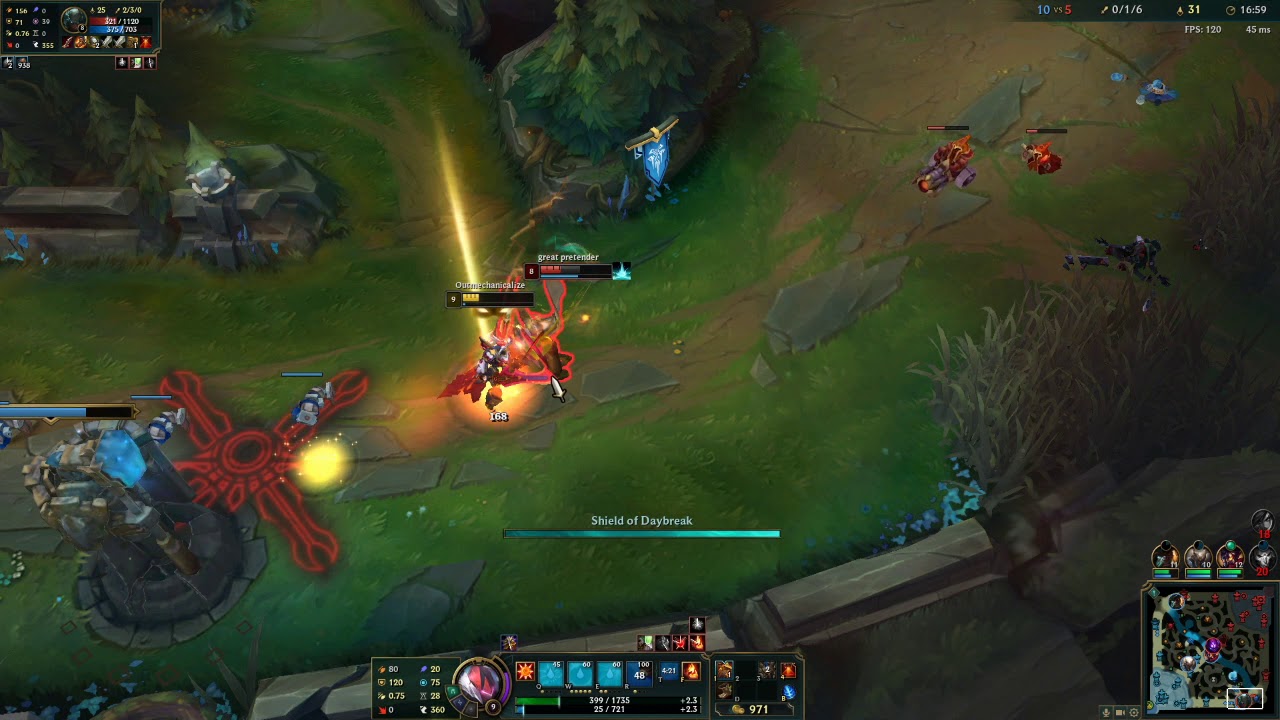 Leona vs Pyke Baiting Em