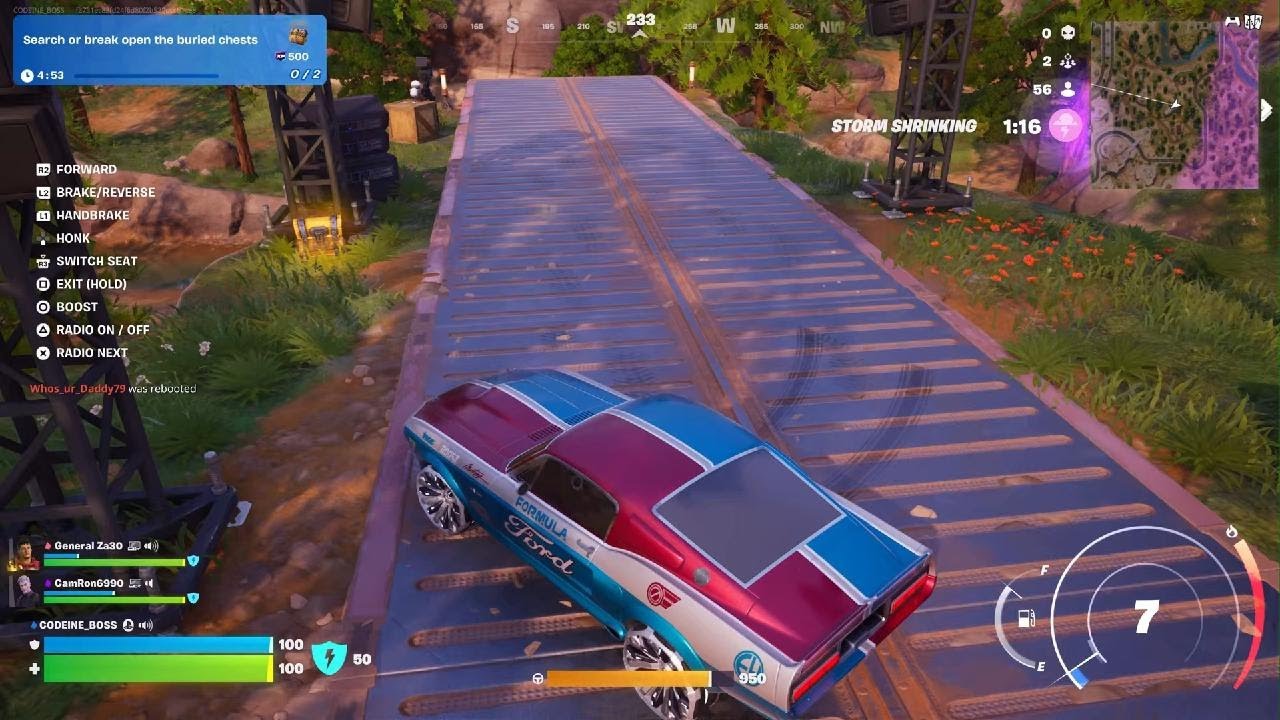 Fortnite Followed them downstairs