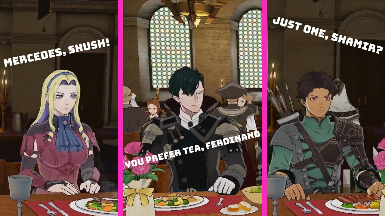 Share A Meal Unique Dialogue (+ DLC) | Fire Emblem: Three Houses (Nintendo Switch)