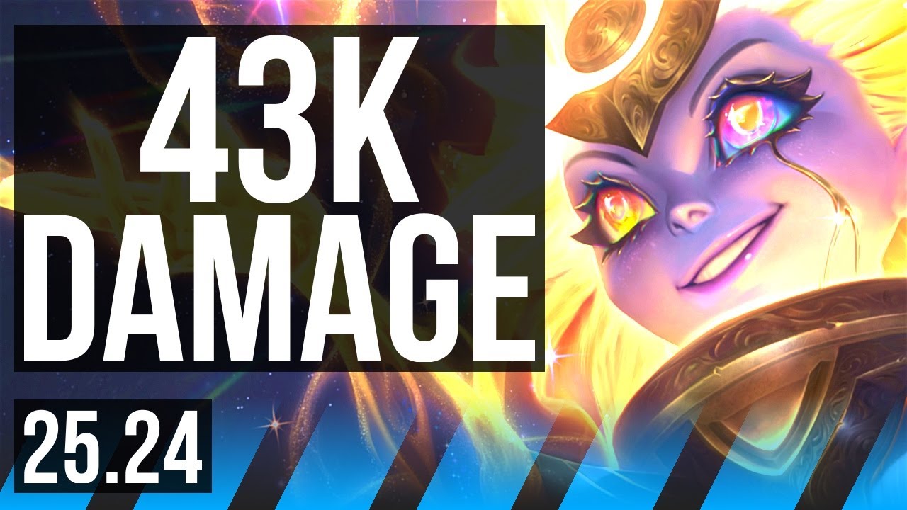 ZOE vs AHRI (MID) | 43K damage | KR Master | 25.24