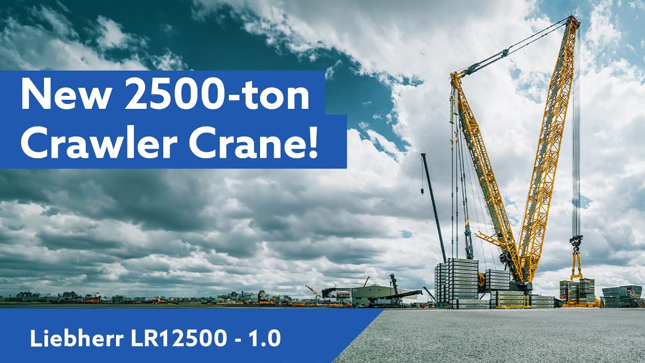 Introducing DENZAI's new 2500 ton Crawler Crane!