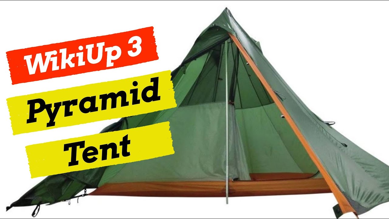 Nigor WickiUp 3 Pyramid Tent  [ Four-Season Backpacking & Wild Camping ]