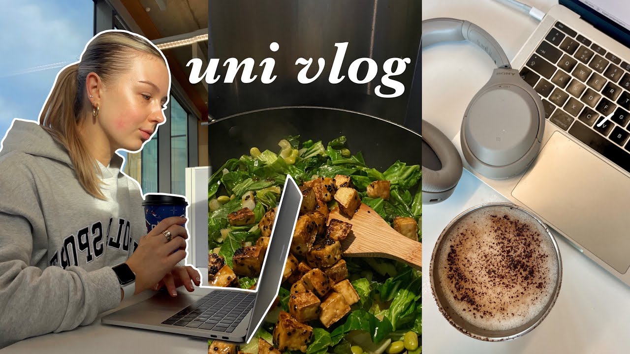 Продуктивные университетские дневники | 48-часовой экзамен, мои любимые рецепты и реклама пилатес...