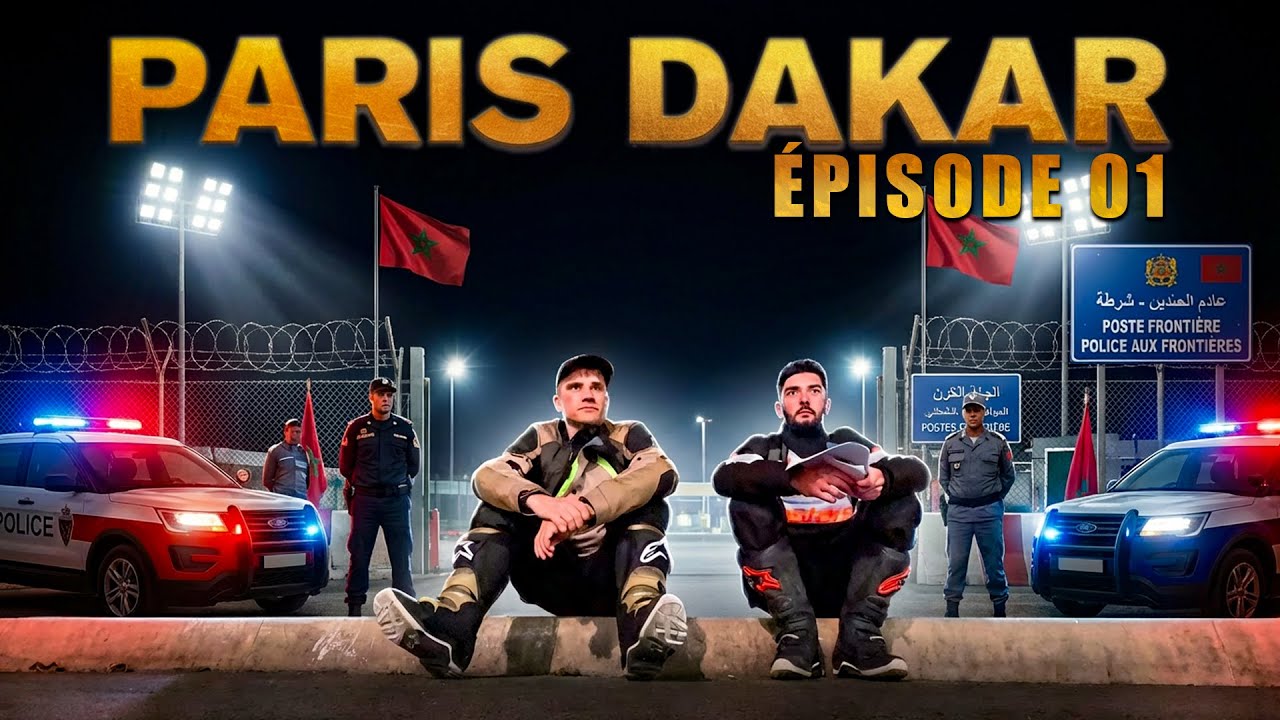PARIS – DAKAR | ÉPISODE 01 : BLOQUÉS À LA FRONTIÈRE