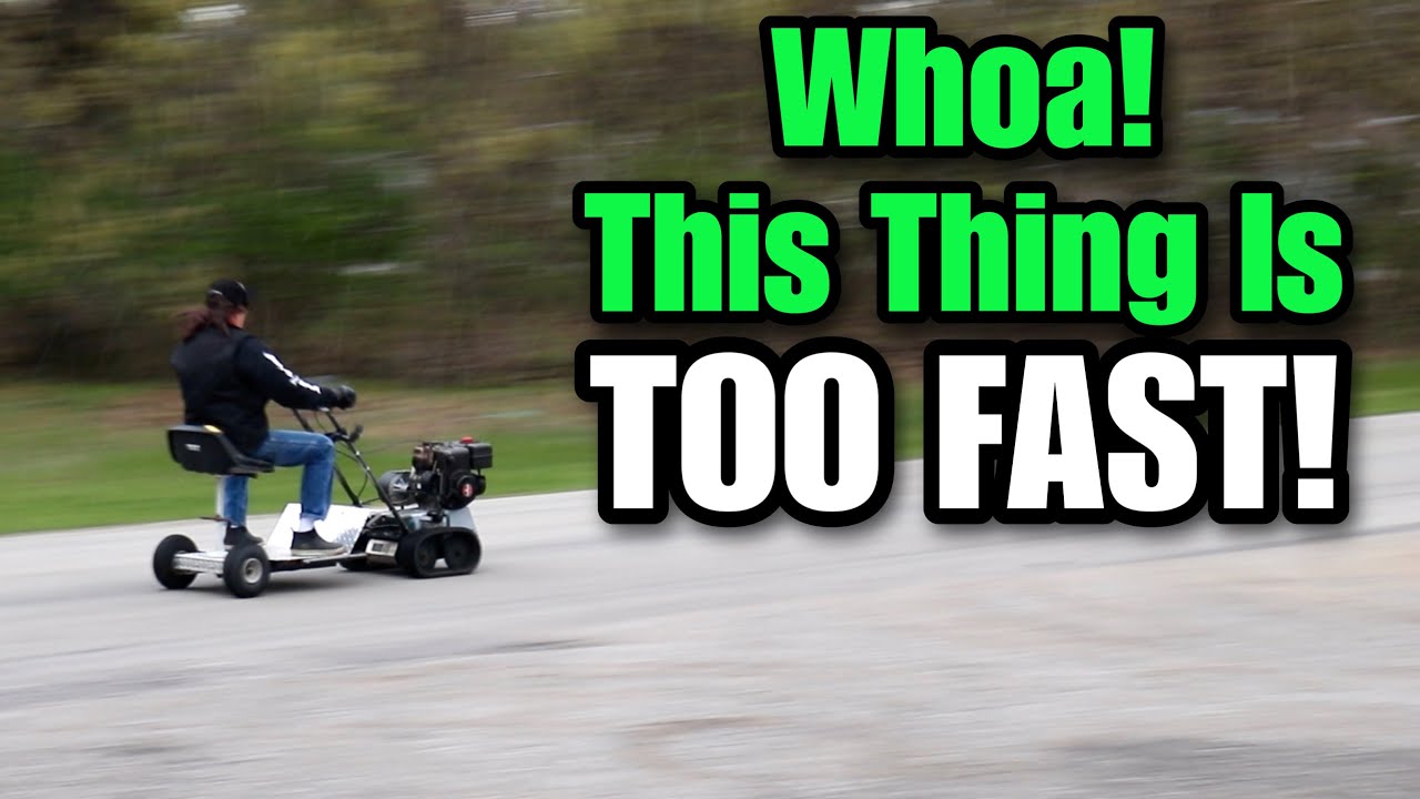 WHOA! This thing was truly built for speed