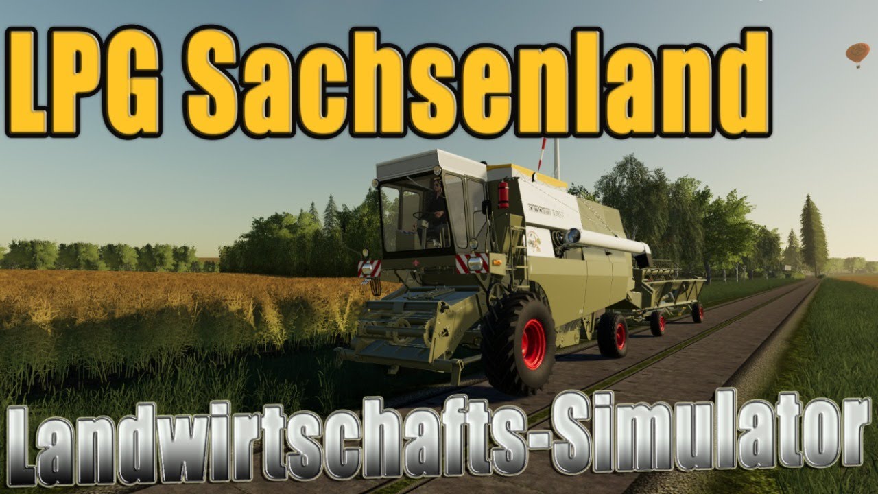 Ls19 LPG Sachsenland die gro&szlig;e ernte auf der Mecklenburg Vorpommern Teil 1