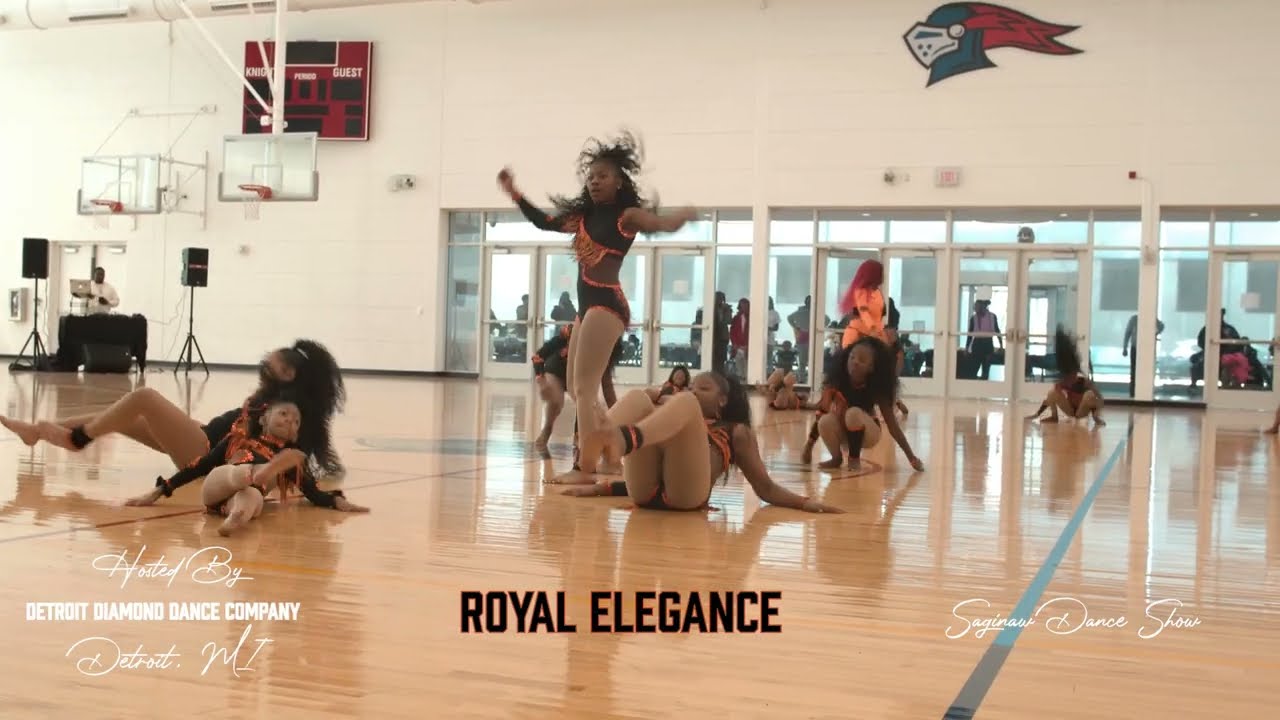 Royal Elegance | Field Show | Detroit, MI | Majorette Dance Competition