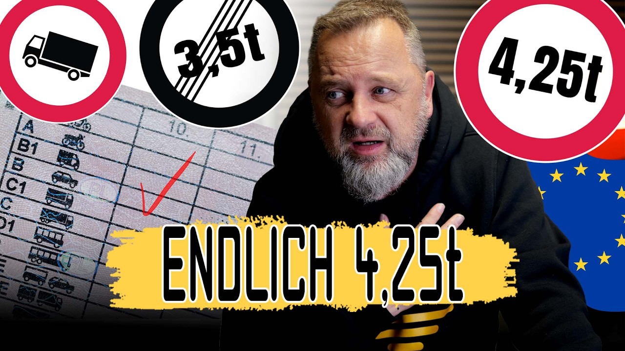 ZU FRÜH GEFREUT? 4,25t kommt… aber ANDERS als erwartet! Wohnmobil Führerschein