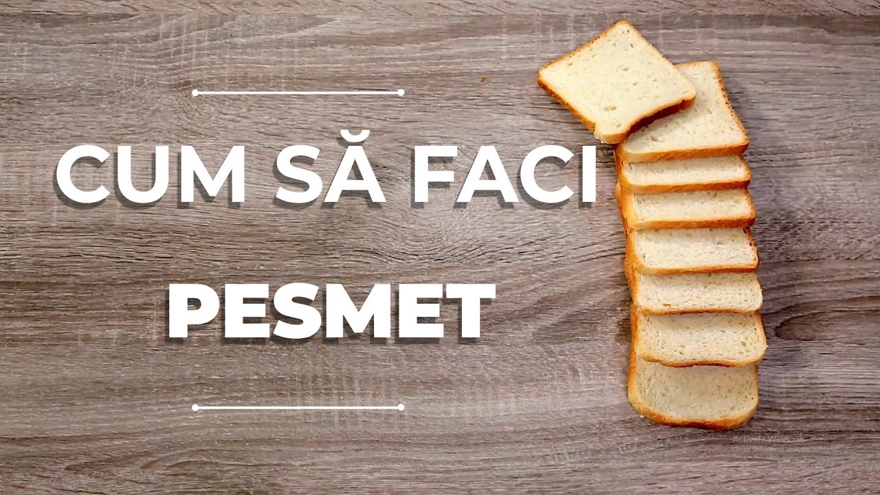 Cum să faci pesmet