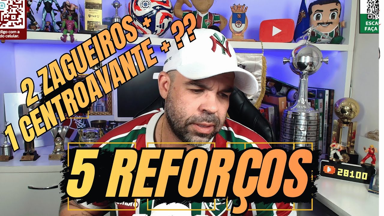 🔥 5 REFOR&Ccedil;OS - ESSE &Eacute; O N&Uacute;MERO DE REFOR&Ccedil;OS QUE O FLUMINENSE PRETENDE PARA 2026