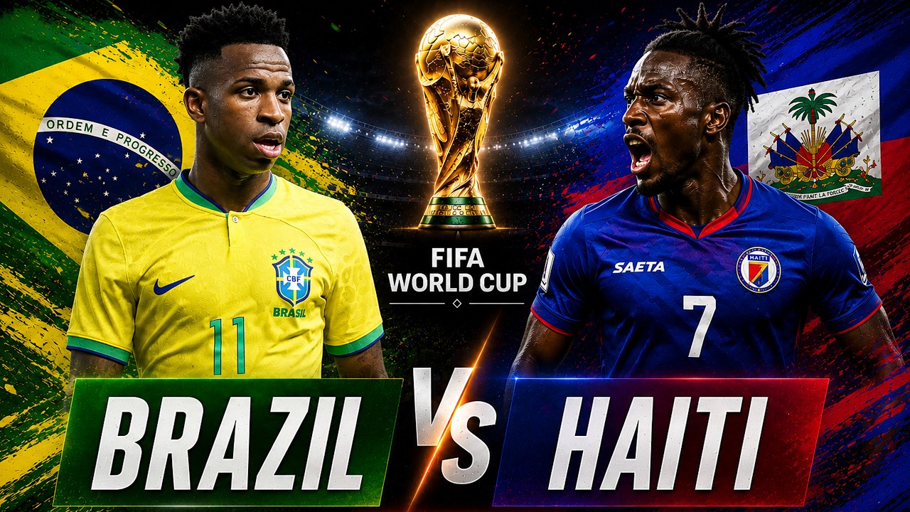 FIFA World Cup 2026 LIVE | Brazil vs Haiti LIVE | Brazil vs Haiti LIVESCORE