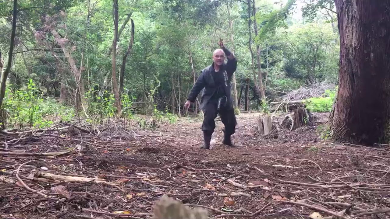忍術京都 | Ninjutsu Kyoto Japan | Togakure Ryu Ninpo Taijutsu | Ninja Training in Forest Kyoto Japan