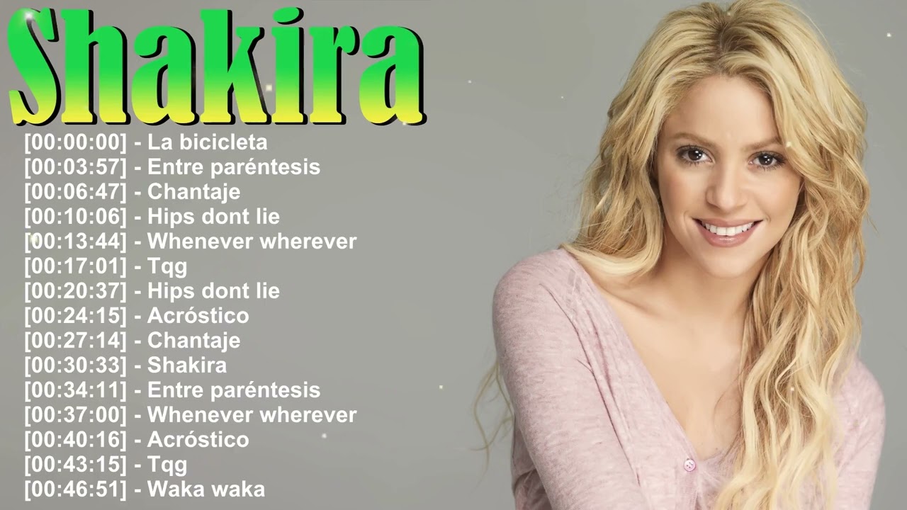 ✨ Shakira – A powerhouse artist mixing culture, style, and musical genius ✨