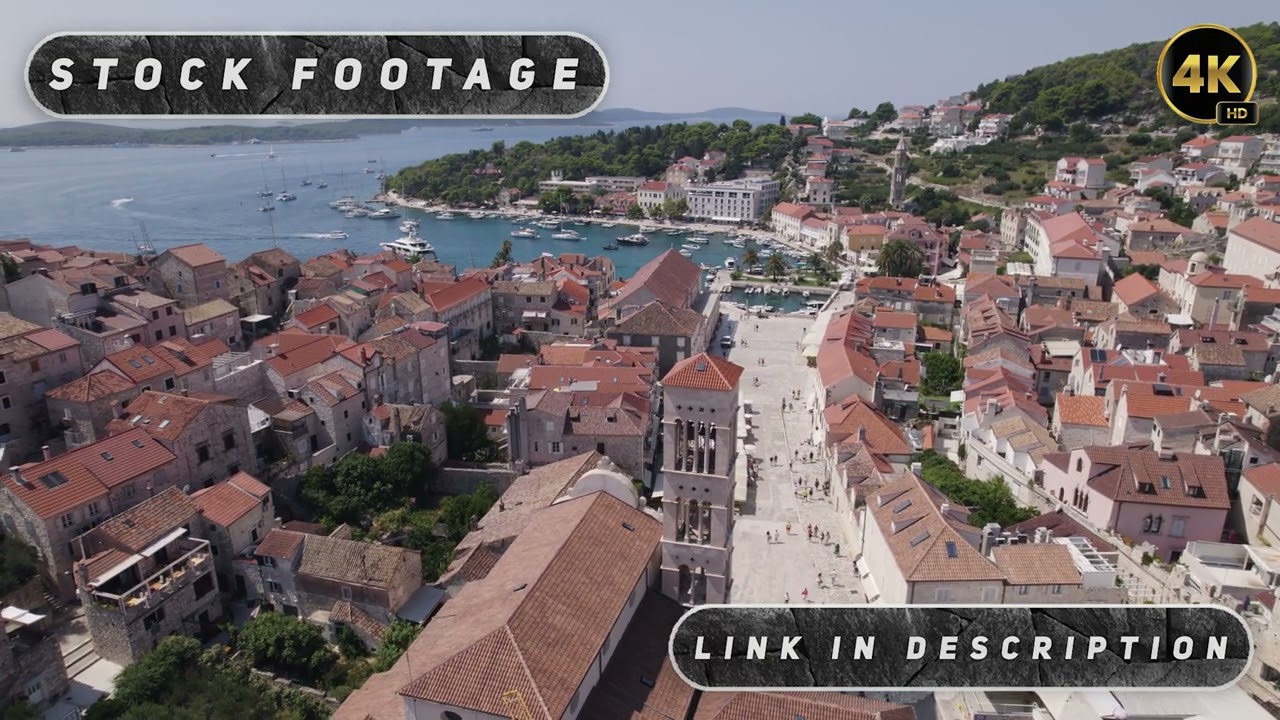 Croatia 🇭🇷 Hvar Drone [4K] Clip 11