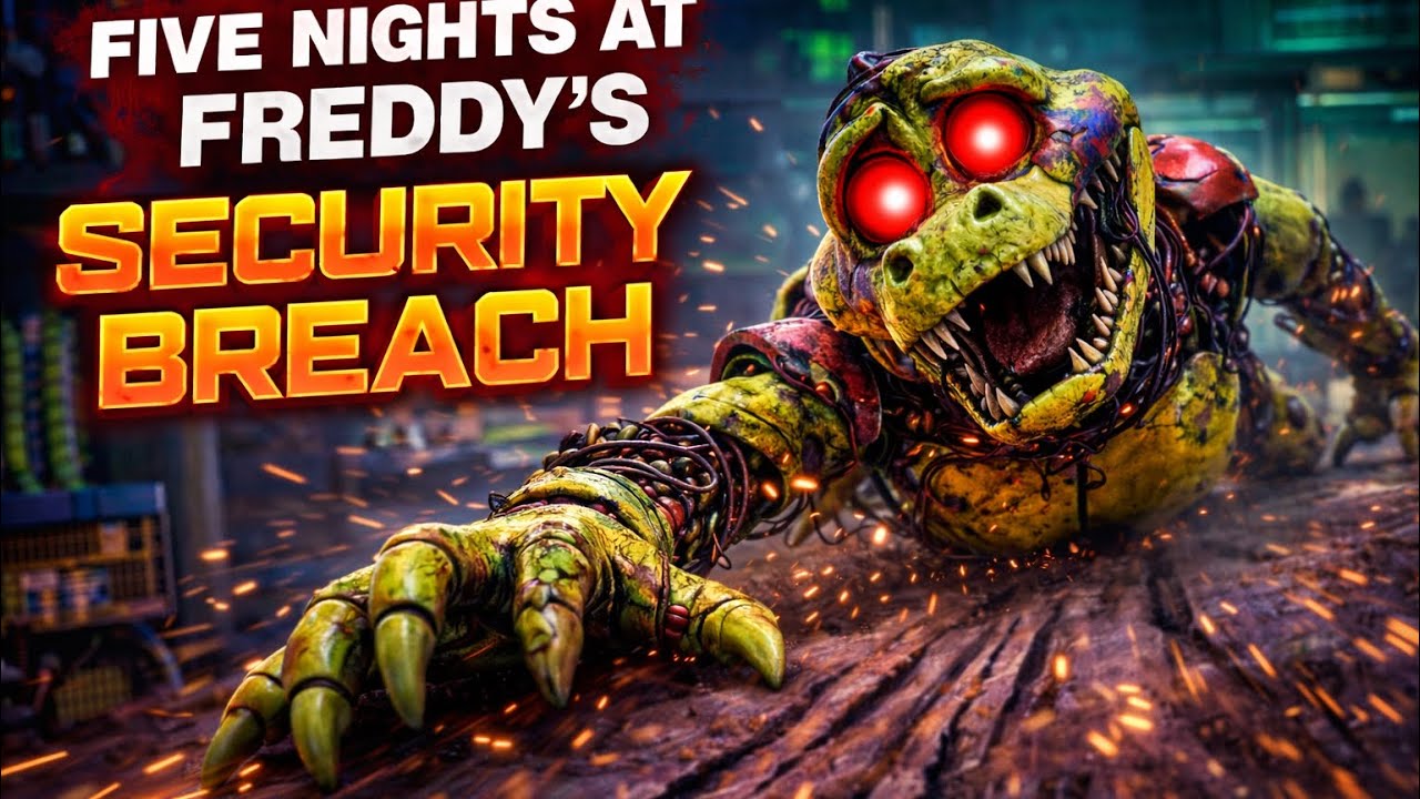 Disassemble Monty Fnaf security breach 