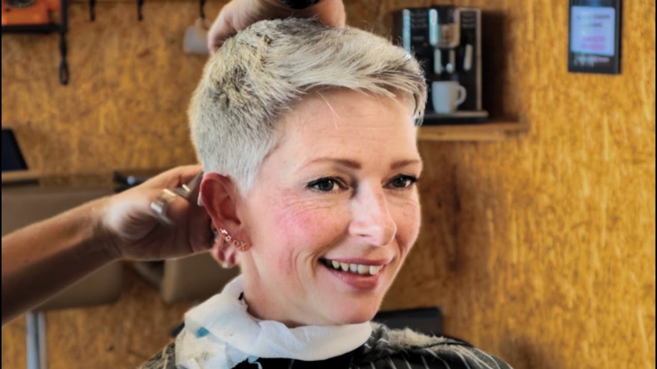 AWESOME Grey Pixie Makeover ✂️🌟 From a magazine cover to my chair!