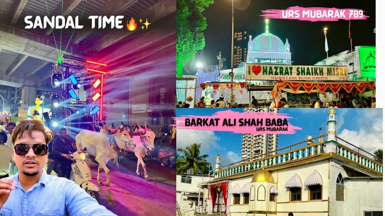 Hazrat Shaikh Misri Dargah Urs Mubarak Vlog | Barkat Ali Dargah Urs Mubarak | Antop Hill Mela 2025