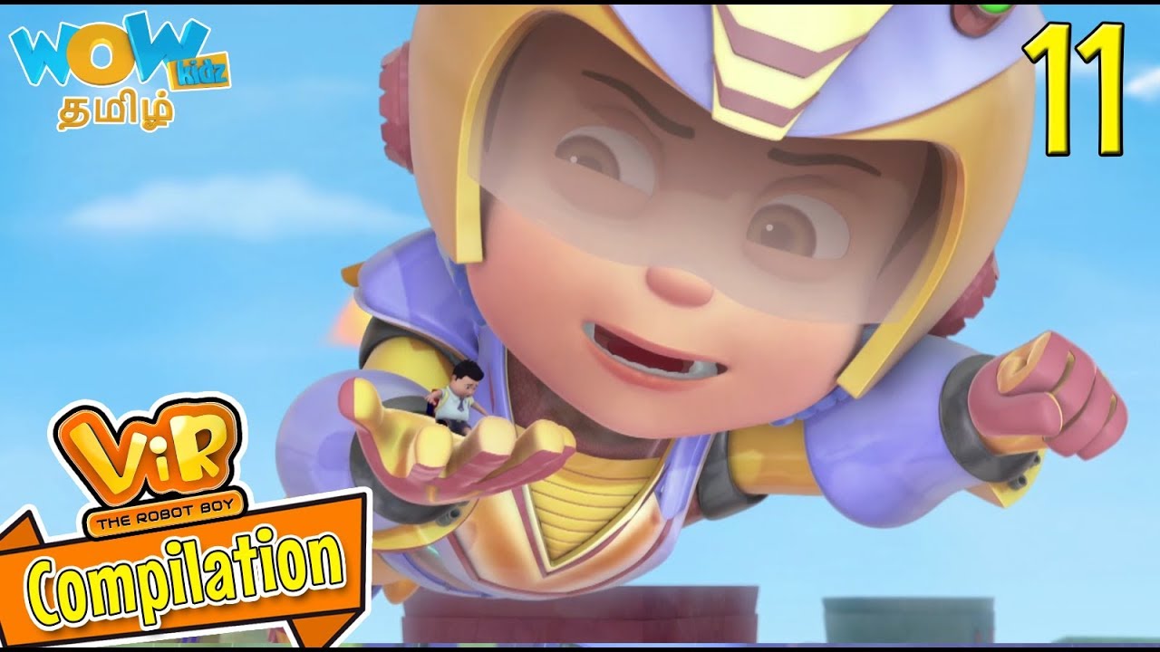 தமிழ் கதை | Vir The Robot Boy | Compilation 11 | WowKidz தமிழ்