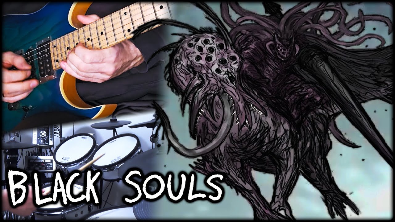 [Black Souls OST] Black Knight Lindamea | Black Trial Theme (Guitar + Drum Collaboration Cover)