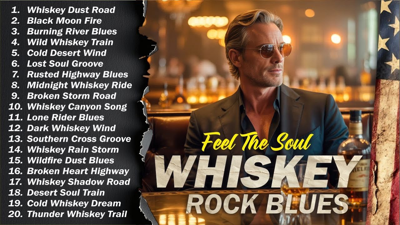 Best of Blues Rock - Emotional Soulful Guitar & Soothing Blues Melodies for Relaxing | 24/7 Stream
