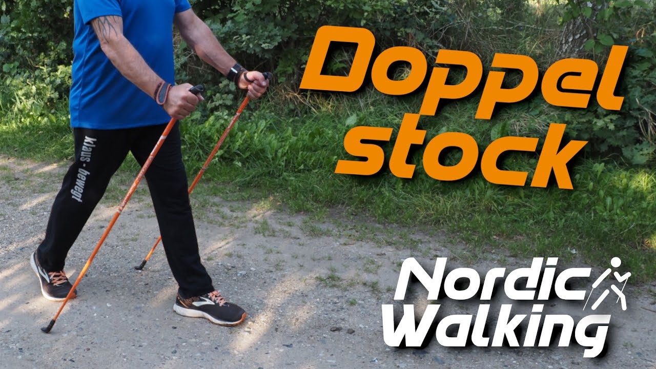 Doppelstock beim Nordic Walking