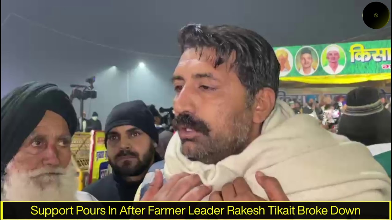 Overnight at Ghazipur Border | MOJO Team reports how Rakesh Tikait's tears galvanized the movement