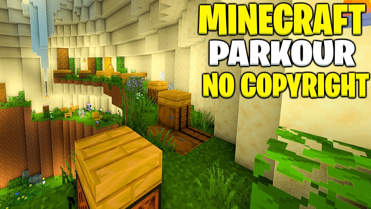 Minecraft Parkour Gameplay No Copyright