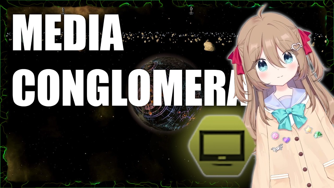 Stellaris Build - Best 4.3 Media Conglomerate Ecumenopolis Rush (ft. vtubers)