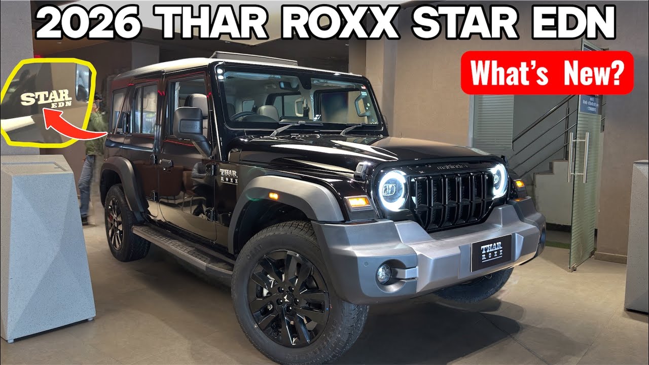 2026 Mahindra Thar Roxx Star Edition All Details | Price Features Specifications?