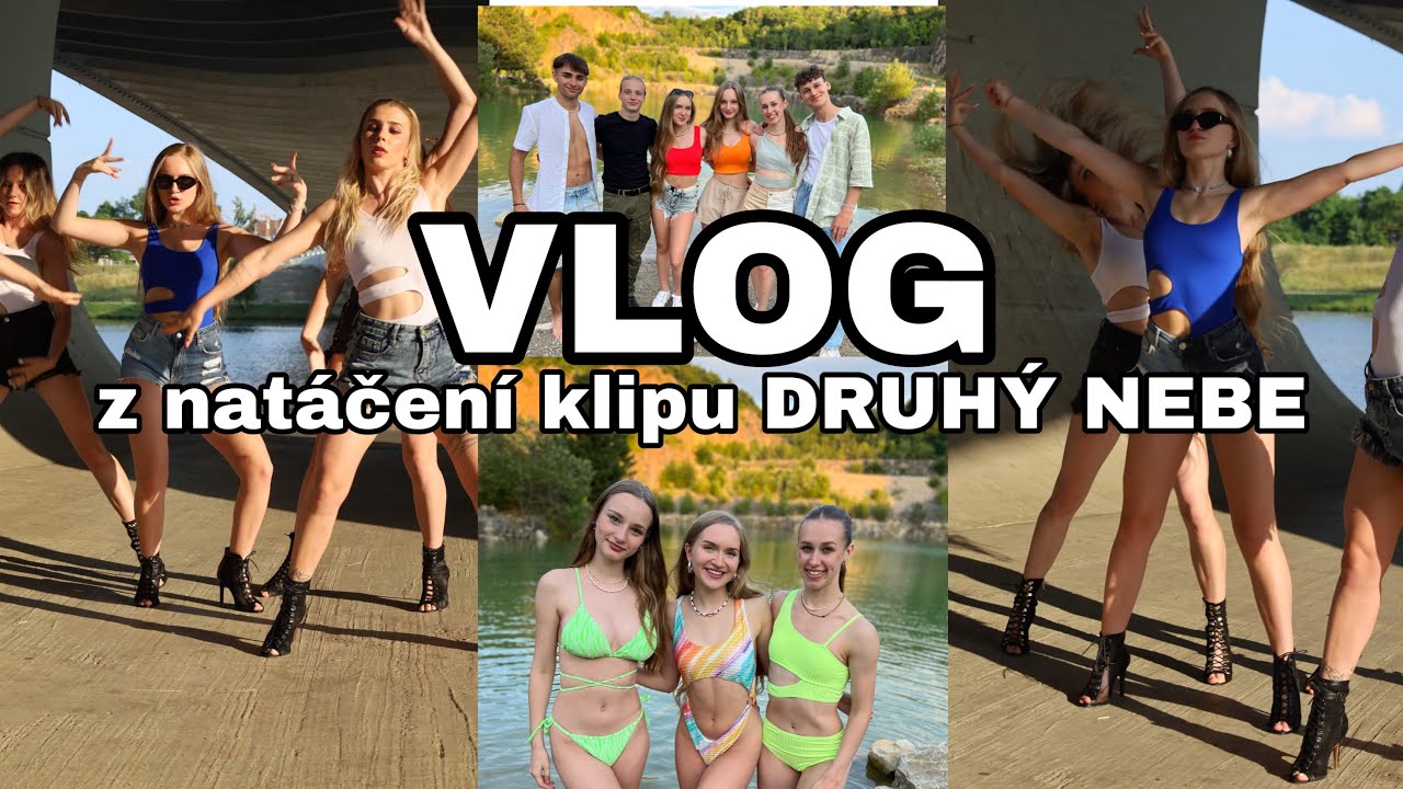 Adéla Zouharová - VLOG - z natáčení klipu - DRUHÝ NEBE