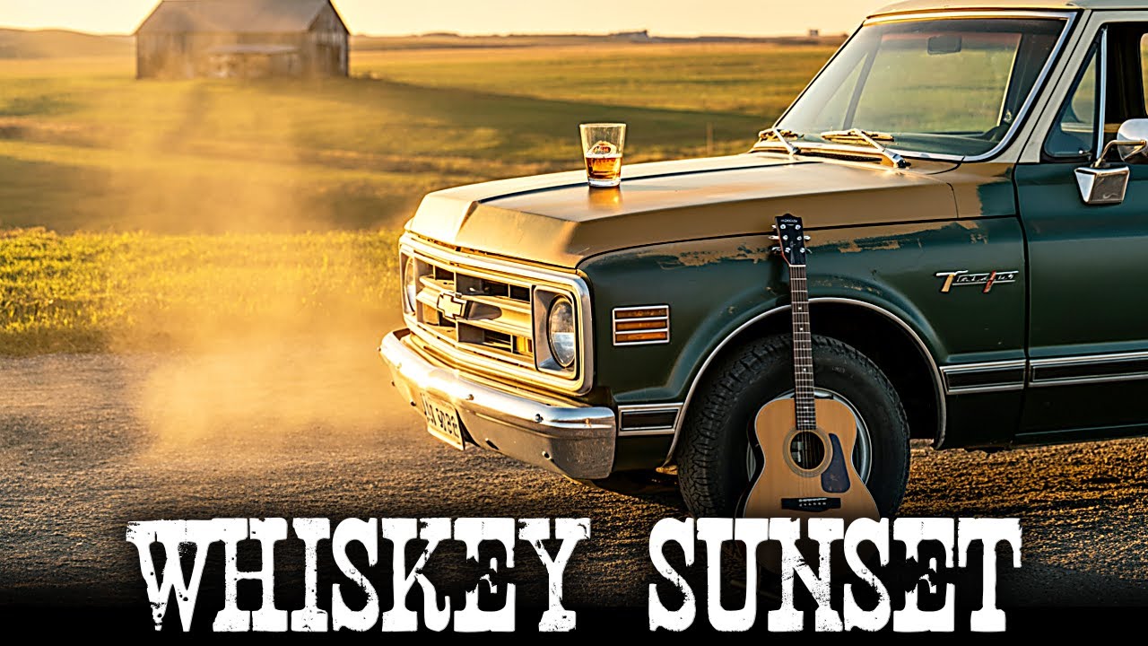 WHISKEY SUNSET – Country Guitar to Unwind After a Long Day
