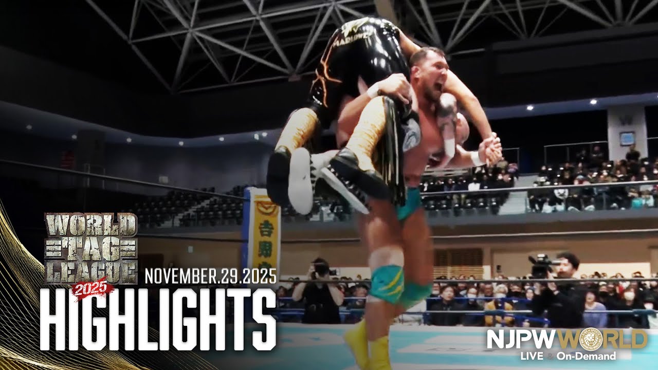 【ハイライト】#njwtl 2025年11月29日 | WORLD TAG LEAGUE 2025 Day7 HIGHLIGHTS｜11/29/25