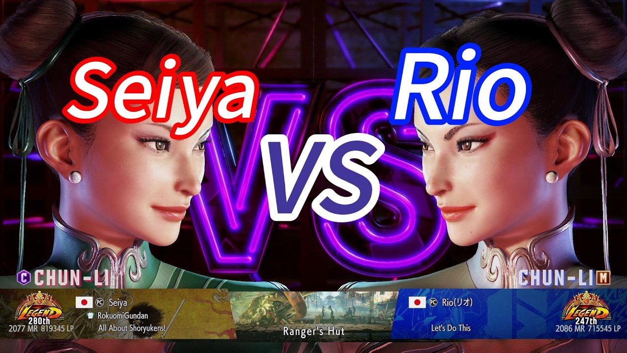 SF6💥Seiya(CHUN-LI) vs Rio(CHUN-LI)💥Street Fighter 6 High Level Match's EP1665