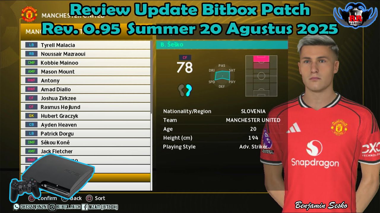Review Bitbox Patch Summer Transfer 2026 Rev. 0.9.5 20 Agustus 2025 PS3 CFW/OFW HEN