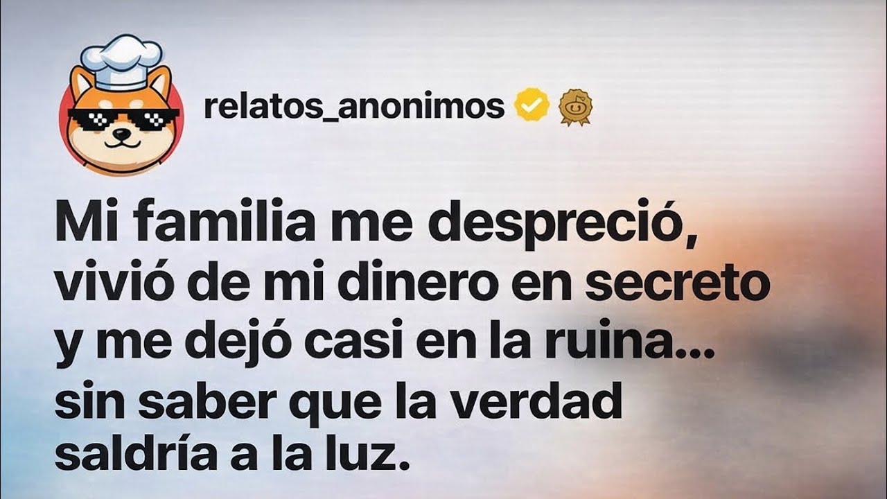 Mi familia me usó y casi me deja en la ruina… pero todo salió a la luz - HISTORIA COMPLETA