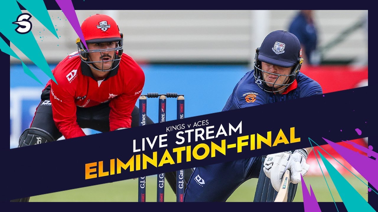 Super Smash LIVE Elimination Final | Auckland Aces vs Canterbury Kings