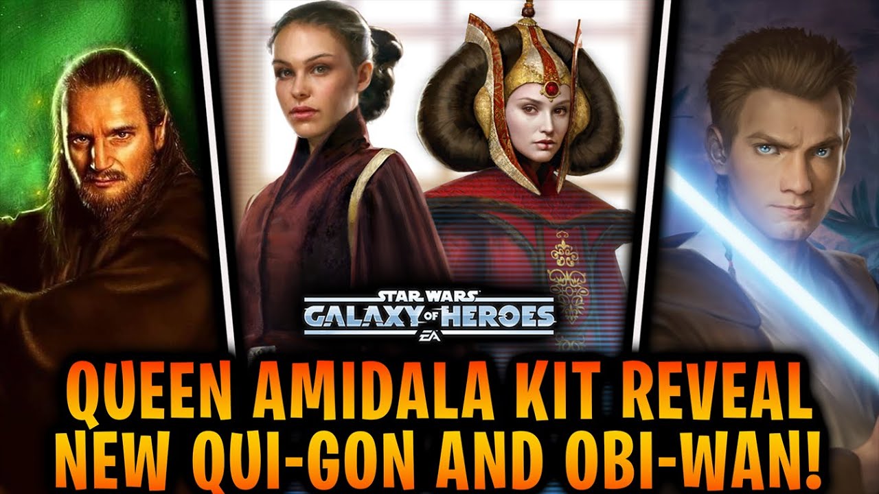 Queen Amidala Kit Reveal + NEW Padwan Obi-Wan and Master Qui-Gon! WHAT!?