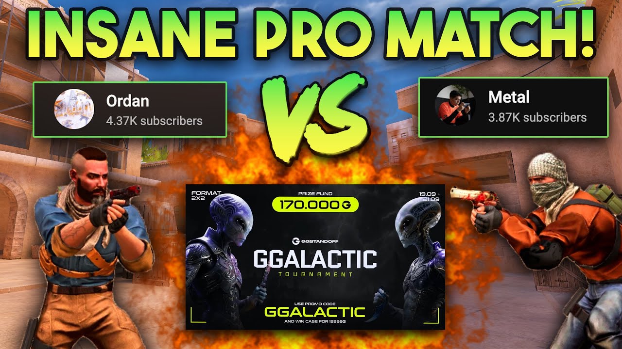 @OrdanStandoff2  V.S.  @A7metal INSANE PRO MATCH | Standoff 2 | 2v2 Tournament Full Match |