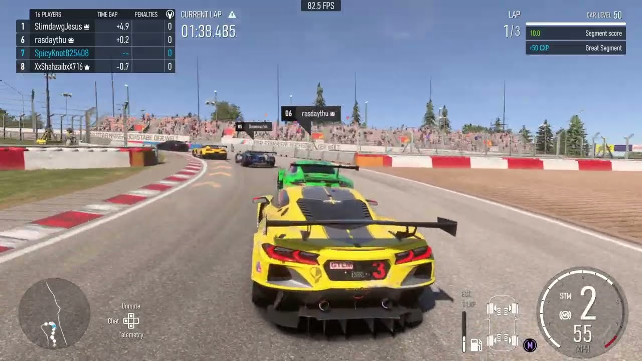 Mastering the Green Hell: From P11 to P4 in the Chevy C8!