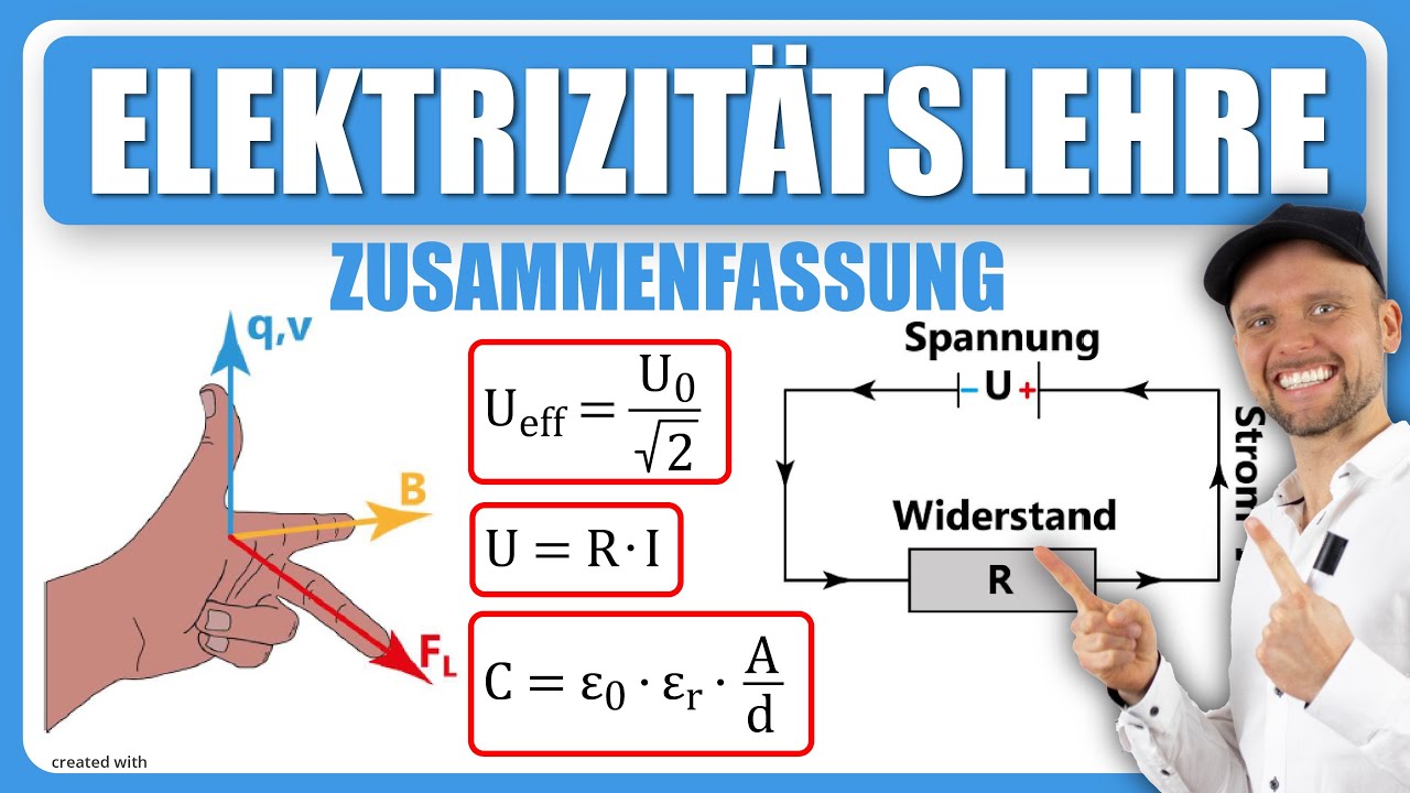 💡Elektrizitätslehre Zusammenfassung💡 Das musst du alles wissen!