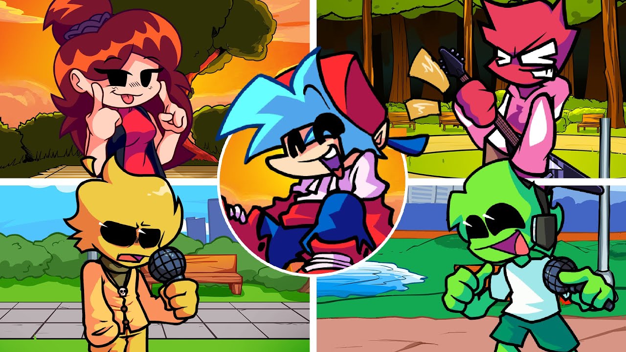 Friday Night Funkin' Colors Adventure Full Mod Showcase [Micro-Demo]