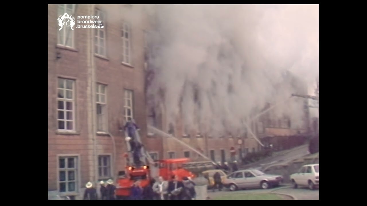 1985, Jette, incendie de l'école du Sacré-Cœur/brand in de Heilig-Hartschool