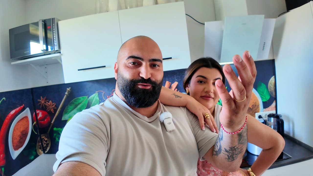 XL PUTEN SCHENKEL MIT REIS & KARTOFFEL SUPPE / FAMILIE VLOG / SAMI.K & NADA