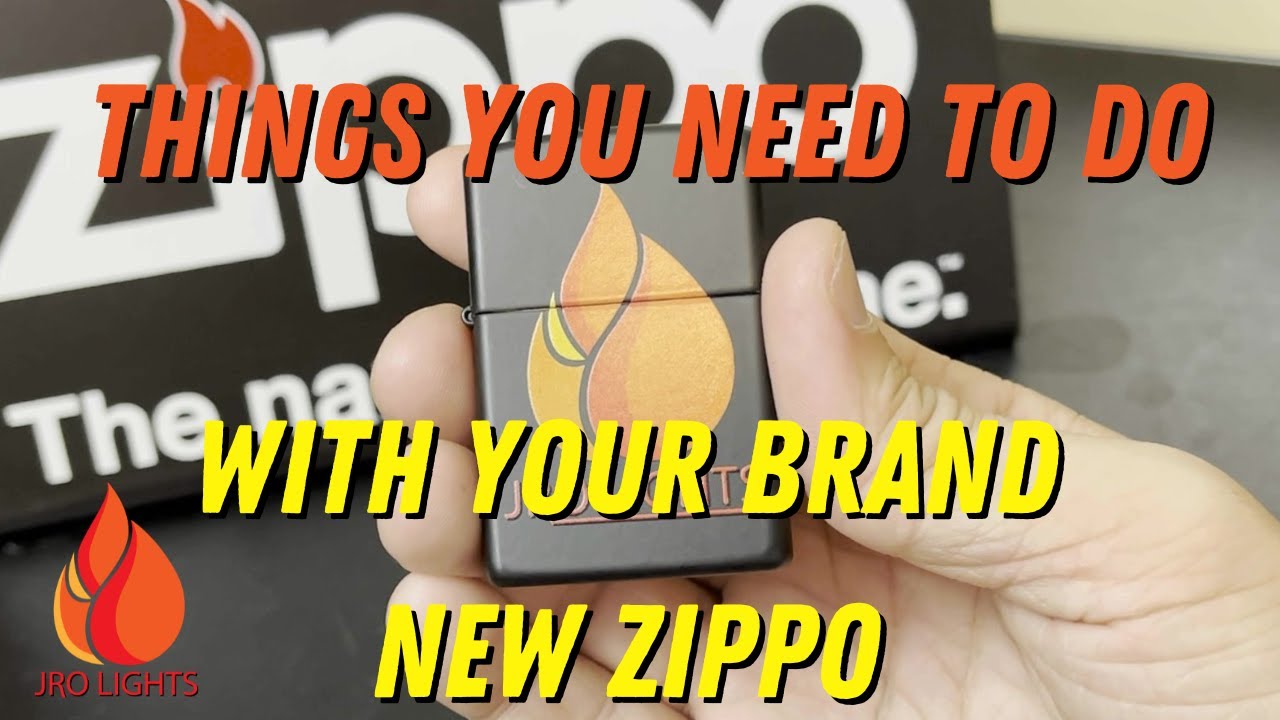 Руководство для начинающих: как подготовить новую зажигалку Zippo