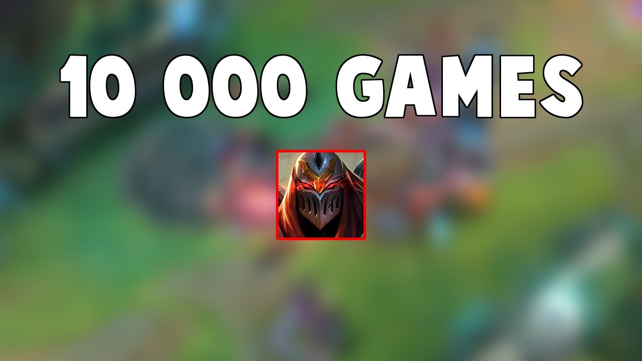 What 10 000 Zed Games Look Like? Watch! | Funny LoL Series #928
