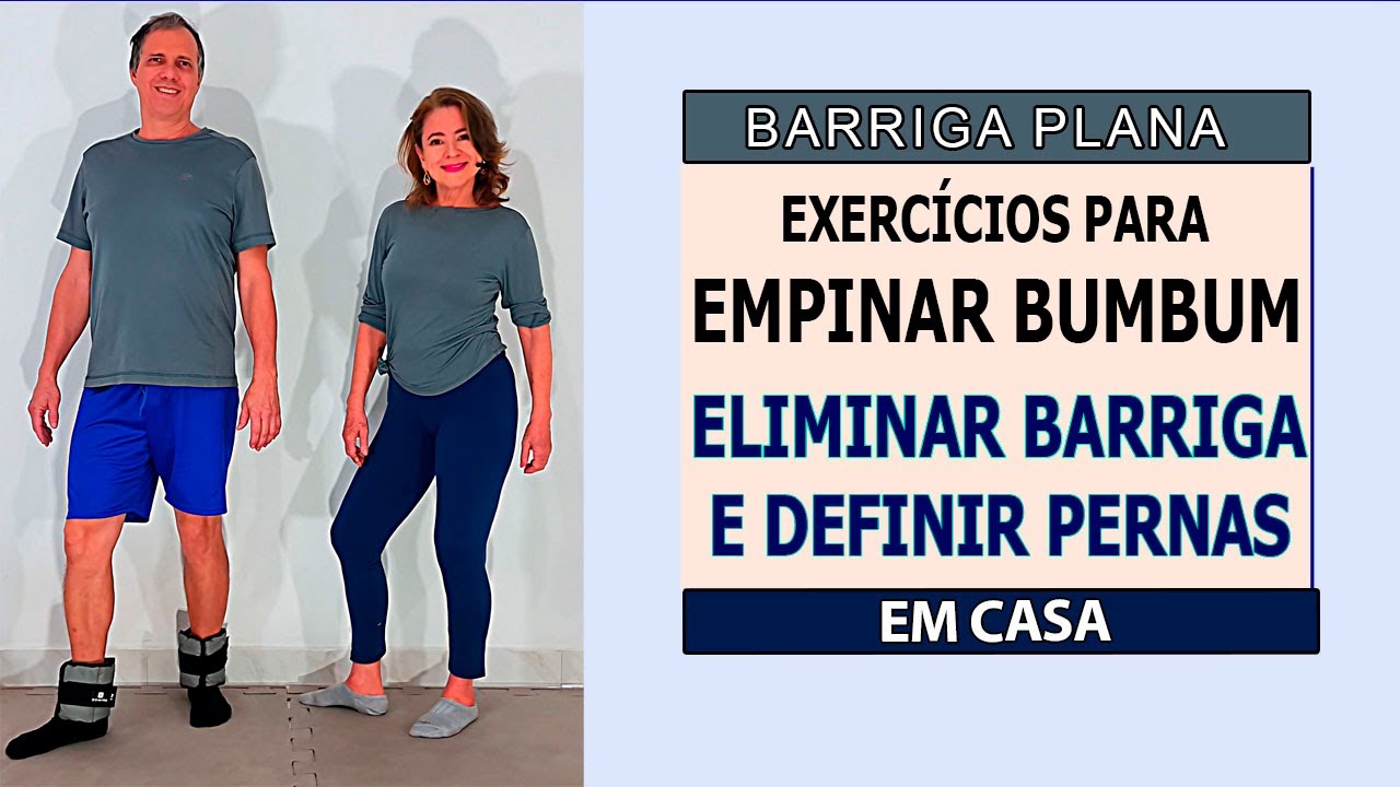 🔴 TREINO PARA EMPINAR O BUMBUM, DEIXAR A BARRIGA PLANA E DEFINIR AS PERNAS - Vídeo 1048