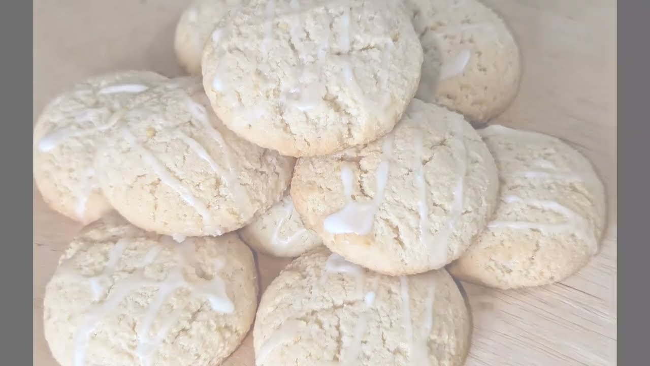 Easy Gluten Free Almond Lemon Cookies