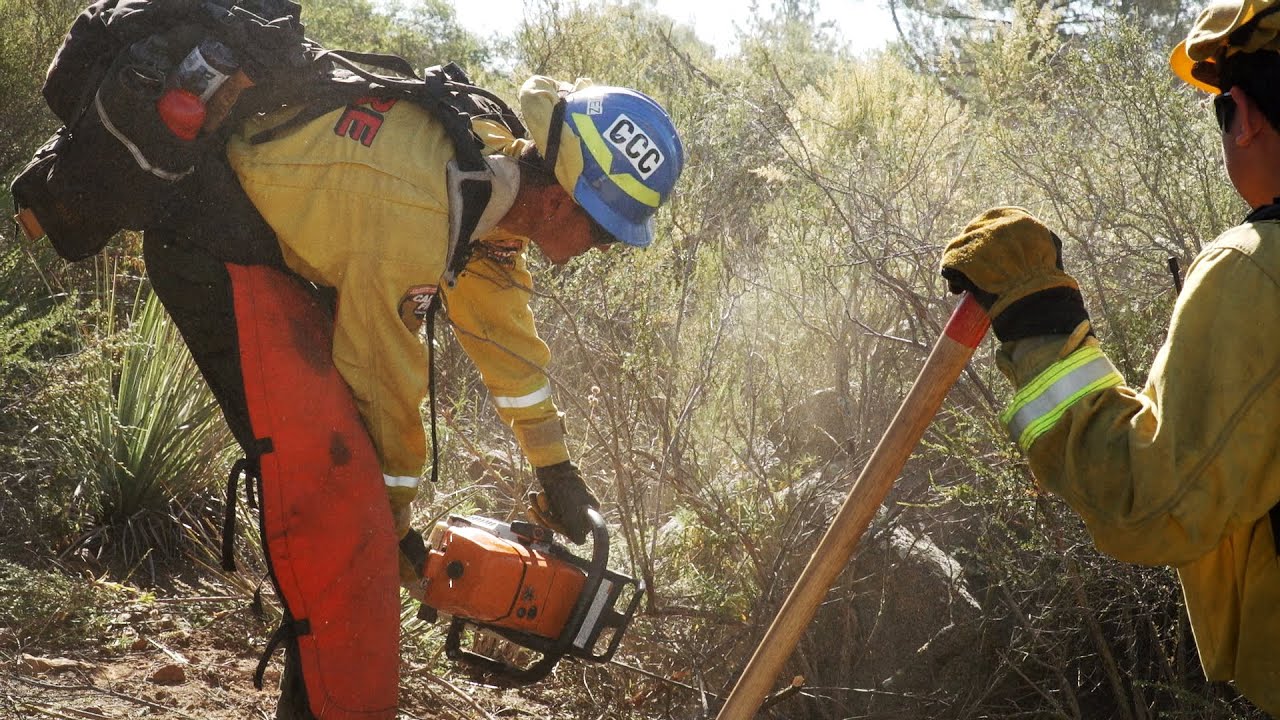 Reaching Goals on the Los Pi&ntilde;os Wildland Fire Crews