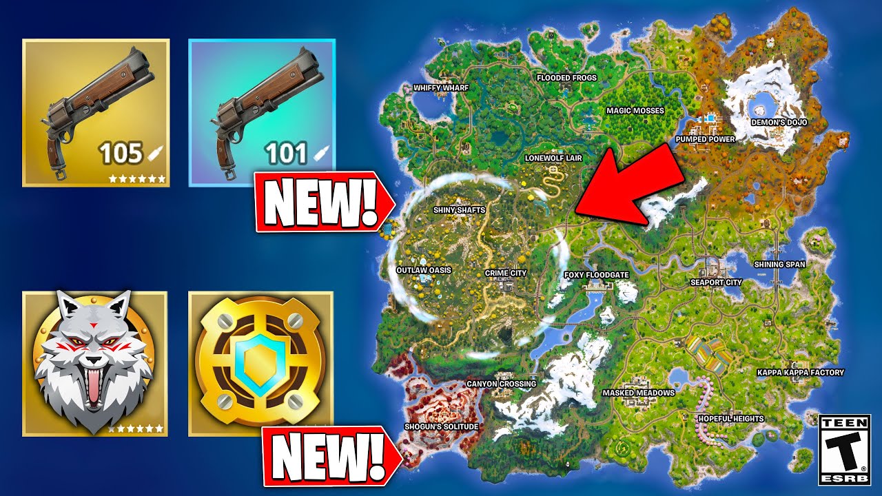 The NEW FORTNITE SEASON 2 Update! (Mythics, Exotics & MORE!)