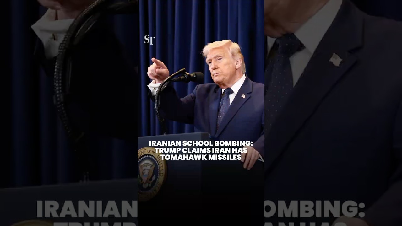 Iranian school bombing: Trump claims Iran has Tomahawk missiles